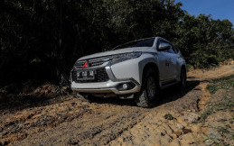 Kenyamanan Mitsubishi Pajero Sport Teruji Saat Jelajah Kalimantan di Hari Ketiga