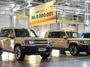 Chery iCaur V27 Resmi Diproduksi, SUV Listrik Off-Road Ini Punya Jarak Tempuh 1.200 Km