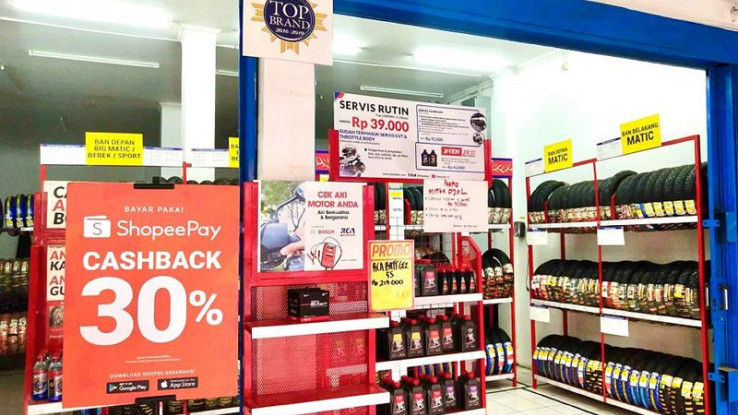 Outlet Planet Ban Bisa Transaksi Cashless dengan Shopeepay