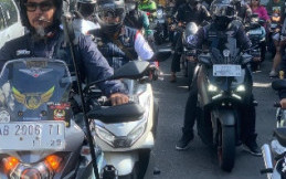 Muslim Bikers Indonesia Chapter Yogyakarta Touring Sambil Berdakwah ke Purworejo