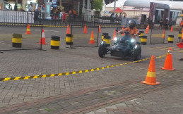 Jajal Motor Impian Sobat KabarOto di Test Ride Area IIMS 2022
