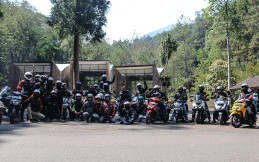 Komunitas Honda Jawa Barat Diajak Motoran ke Gunung Puntang
