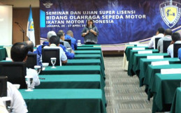 Puluhan Pengurus IMI Ikuti seminar dan ujian Super Licence IMI 2017