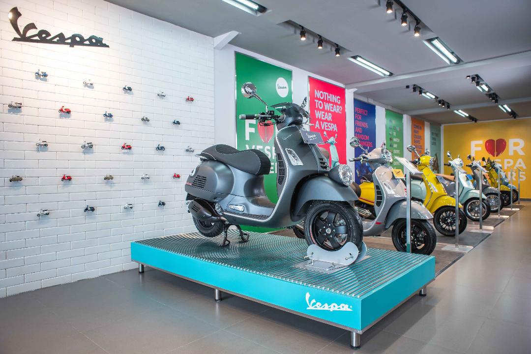 Piaggio Indonesia Resmikan Diler Motoplex 4 Merek di Bali