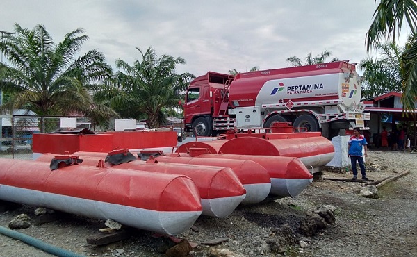 Meski Rusak Akibat Gempa, Terminal Donggala Mulai Salurkan BBM