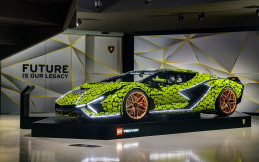 Lego Technic Rilis Mainan Lamborghini Sián FKP 37 Skala 1:1