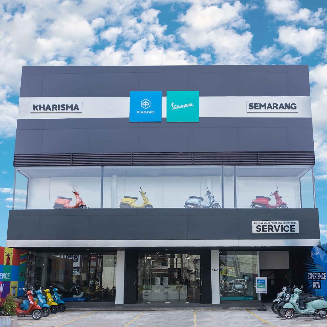 Piaggio Indonesia Resmikan Diler Motoplex di Semarang