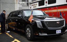 Diam-diam Donald Trump Gunakan Mobil Kepresidenan Baru, Ini Dia Sosoknya!
