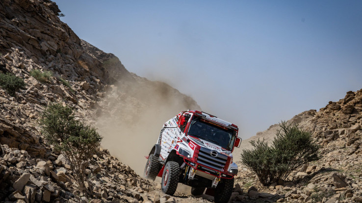 Intip Spesifikasi Hino 600 Team Sugawara Rally Dakar