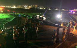 Tumpangi Tenaga Medis, Ambulance Udara Lionair Kecelakaan di Bandara Manila