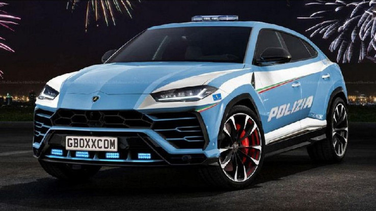 Lamborghini Urus untuk Kejar Penjahat