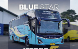 Blue Star Pakai Bodi Jetbus 5 HDD Untuk 100 Bus Barunya