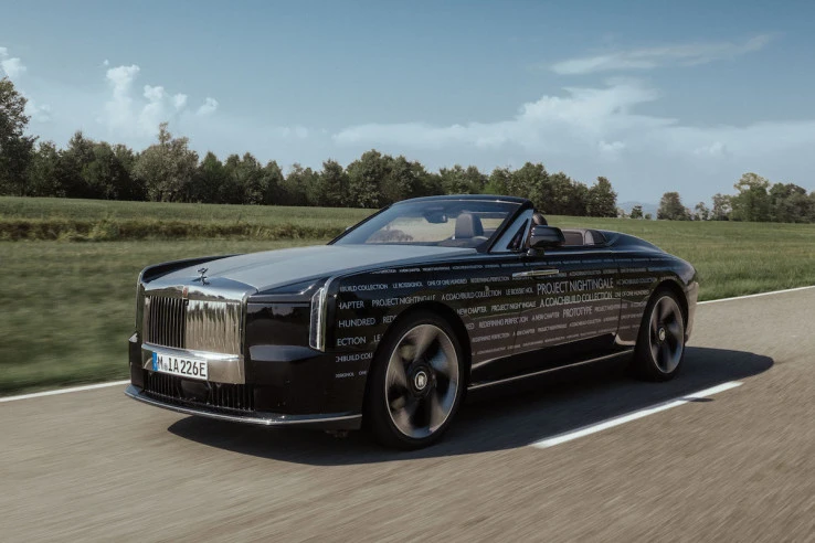 Rolls-Royce Project Nightingale: Coachbuild Elektrik Ultra Mewah