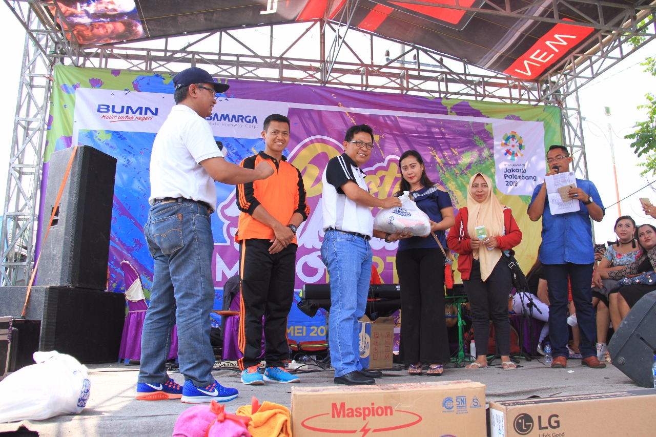 Sambut Asian Games, Jasa Marga Gelar Pesta Rakyat di Mojokerto