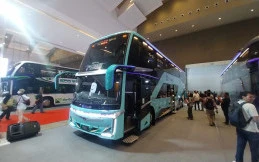 Skylander R25 Double Decker Perdana Tampil di Buswold 2026