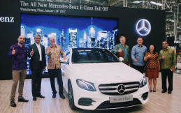 Mercedes Mulai Rakit The New E -Class di Pabrik Wanaherang