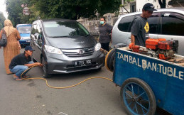 Terjadinya Ban Nitrogen di Campur Bersamaan dengan Angin Biasa