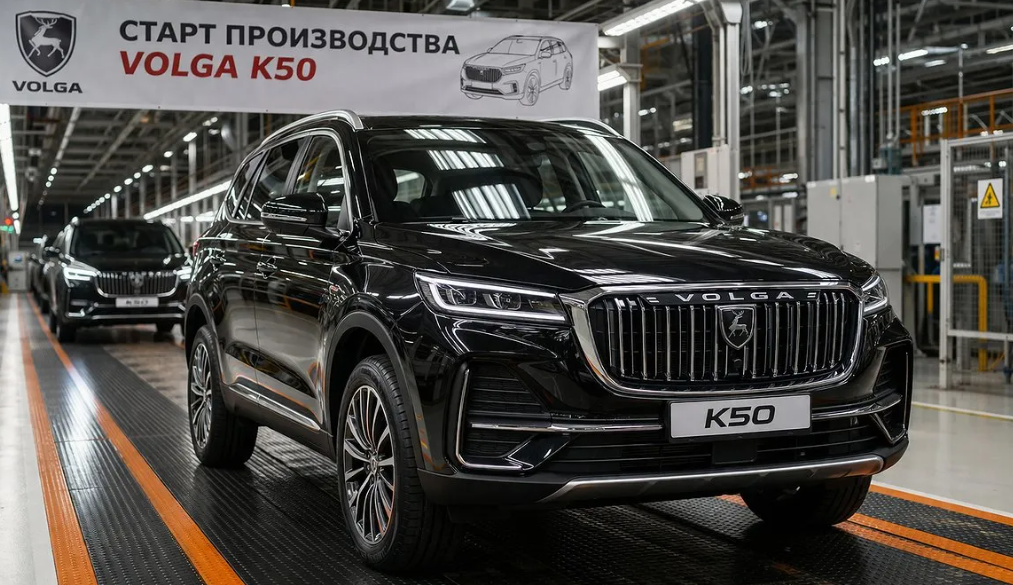 Merek Legendaris Volga Bangkit, Luncurkan Sedan C50 dan SUV K50 Berbasis Geely