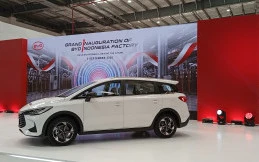 Rp11,6 Triliun, Pabrik BYD Lokal Diresmikan di Subang