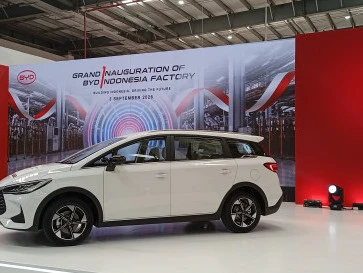 Rp11,6 Triliun, Pabrik BYD Lokal Diresmikan di Subang