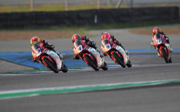 Pembalap AHRT Gaspol Raih Podium ke-2 di Thailand Talent Cup Seri 5