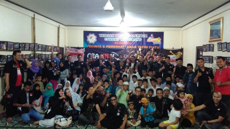 Gravinci Gelar Bukber dan Berikan Santunan Kepada Yatim