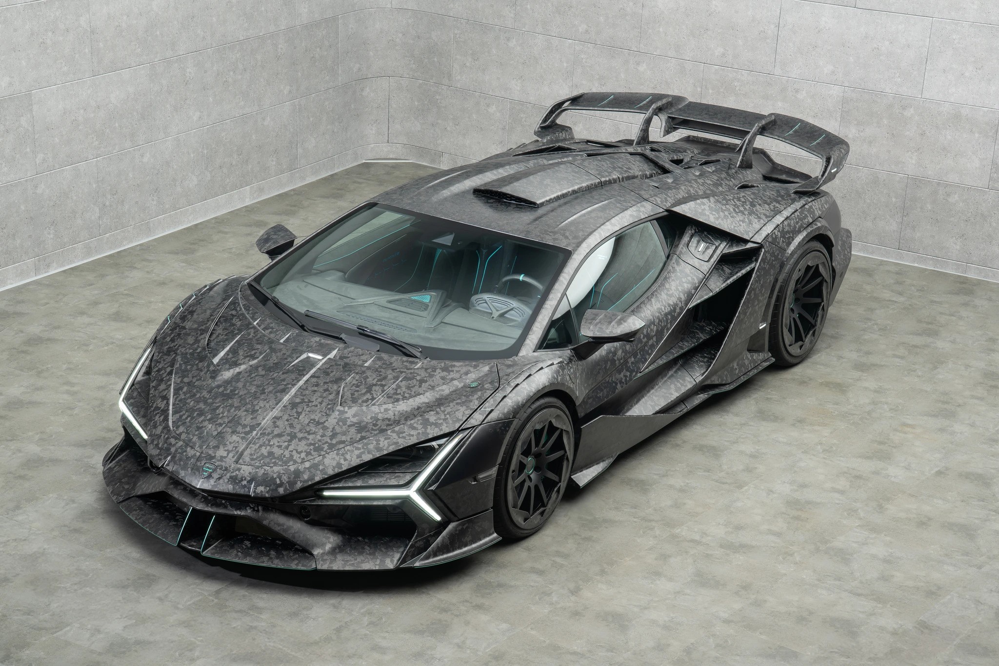Mansory Carbonado X, Modifikasi Lamborghini Revuelto Jadi Gahar