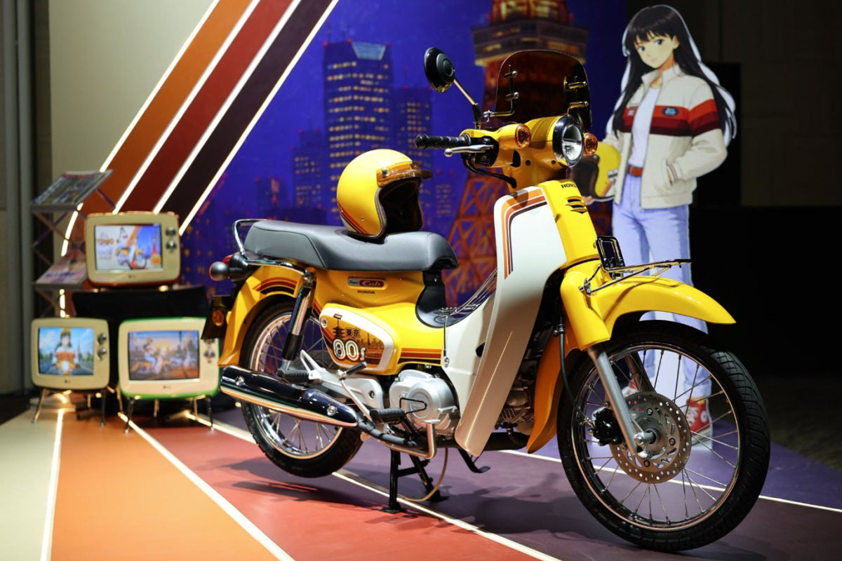 Honda Super Cub Tokyo 80s, Motor Bebek Spesial Dijual Terbatas