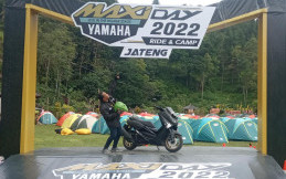 Bupati Karanganyar Ikut Motoran Bareng 300 Peserta Maxi Yamaha Day