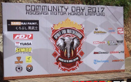 Community Day 2017 Meriahkan Kota Bandar Lampung