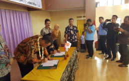 HPM Resmikan Kerjasama Dengan SMKN 3 KUningan