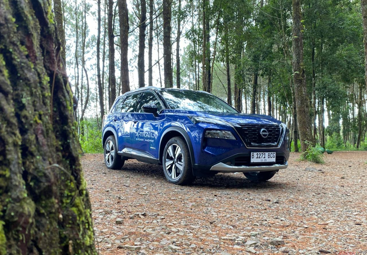 Seberapa Irit Berkendara Nissan X-Trail ePower with e-4ORCE 