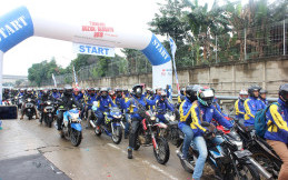 Ribuan Pengendara Ikut Touring Suzuki Bersatu Keliling Jawa Barat