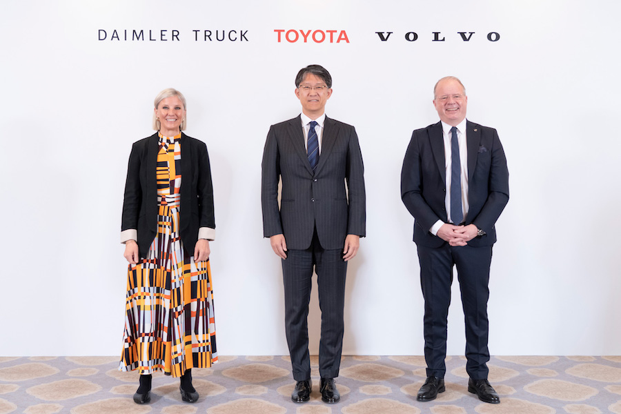 Daimler, Volvo, dan Toyota Percepat Era Truk Hidrogen Melalui Cellcentric