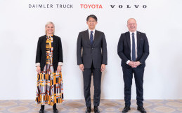 Daimler, Volvo, dan Toyota Percepat Era Truk Hidrogen Melalui Cellcentric