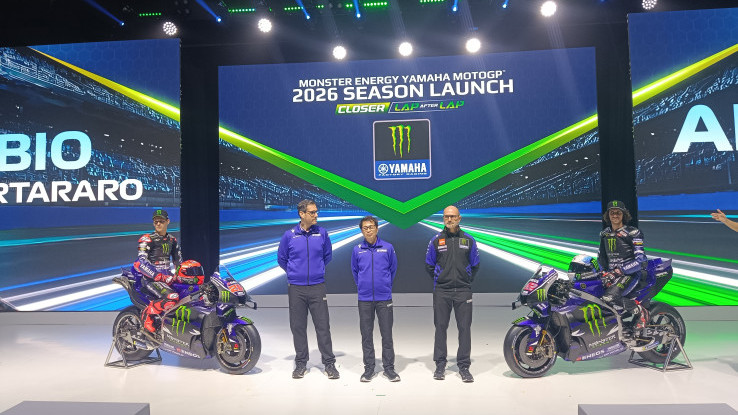 Yamaha Resmi Perkenalkan YZR-M1 V4 untuk MotoGP 2026