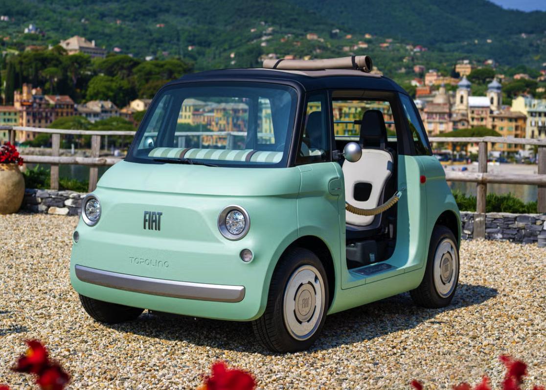 Fiat Topolino Si “Mini EV” Imut, Ukurannya Jauh Lebih Kecil dari Wuling Air EV