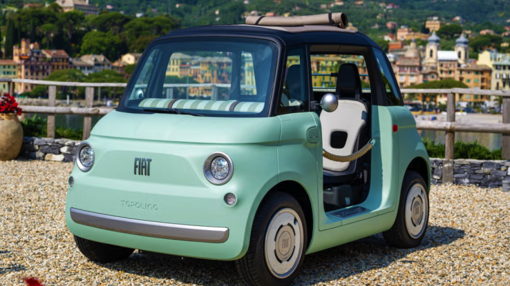 Fiat Topolino Si “Mini EV” Imut, Ukurannya Jauh Lebih Kecil dari Wuling Air EV