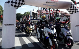 Tarik Antusiasme 400 Bikers, Maxi Yamaha Day 2023 Perdana Digelar di Manado