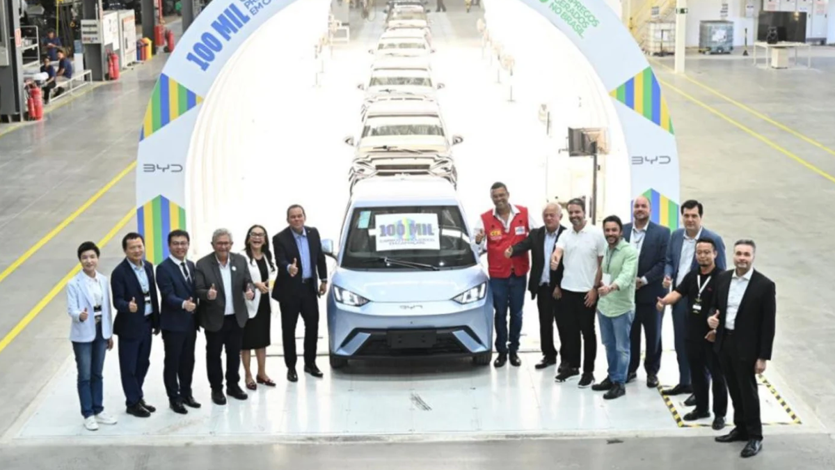 Pasar EV Melonjak, Pabrik BYD di Brasil Rakit Mobil ke-100.000