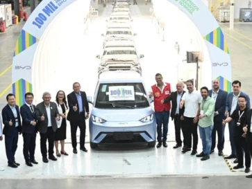 Pasar EV Melonjak, Pabrik BYD di Brasil Rakit Mobil ke-100.000