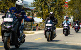 Tes Ride Yamaha NMax Turbo Techmax dari Balikpapan ke Samarinda, Ini Fitur Andalannya