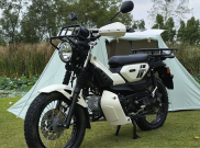 Yamaha PG-1 Outdoor Fashion Meluncur, Motor Bebek Nyentrik Cocok Buat Camping