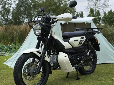 Yamaha PG-1 Outdoor Fashion Meluncur, Motor Bebek Nyentrik Cocok Buat Camping
