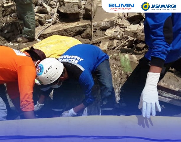 Tim Relawan Jasa Marga Peduli Tembus Daerah Bencana Gempa Palu