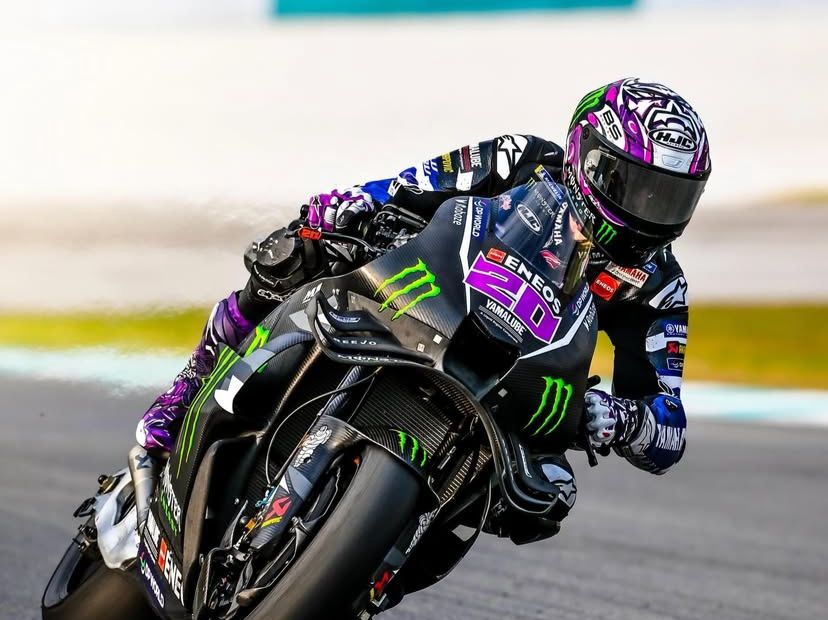 Catatan Waktu Fabio Quartararo dengan Mesin V4 Terbaru