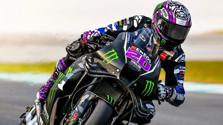 Catatan Waktu Fabio Quartararo dengan Mesin V4 Terbaru