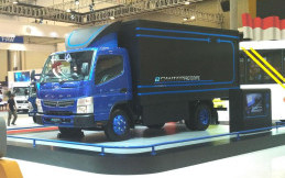 Ini Dia Truk Listrik Mitsubishi Fuso di GIIAS 2017