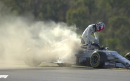 Start P9, Mobil Pierre Gasly Sempat Terbakar Saat FP2