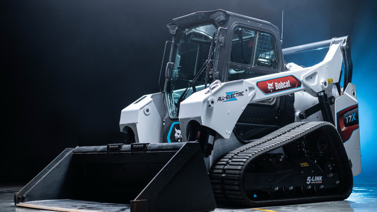 Doosan Bobcat Rilis Track Loader Listrik Pertama di Dunia